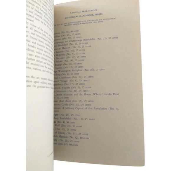 Antietam National Battlefield Site Booklet 1961 Civil War Maryland F Tilberg. - Picture 3 of 16